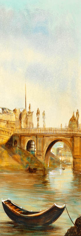 Trompe l'oeil PT 100878 Roma citta eterna